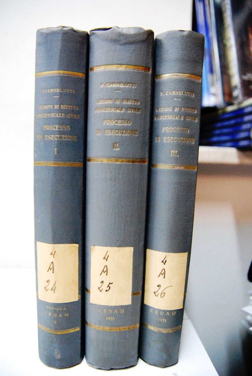Lezioni di diritto processuale civile, processo di esecuzione in 3 …