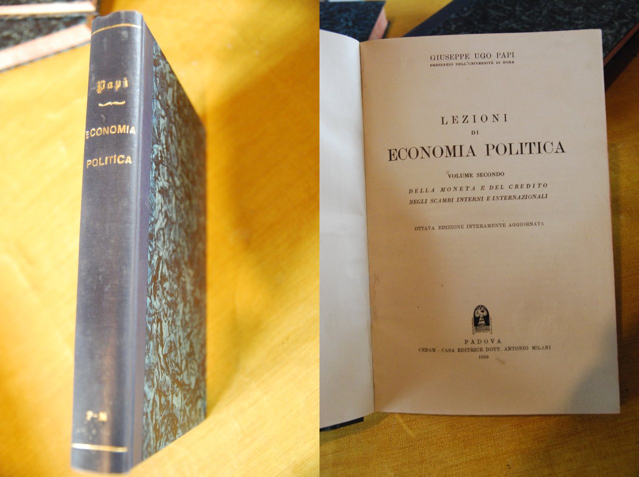 lezioni di economia politica vol. secondo della moneta e del …