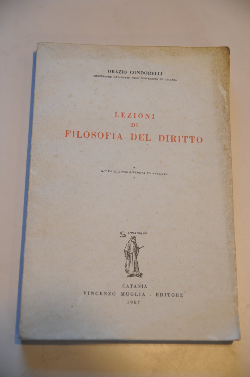 lezioni di filosofia del diritto NUOVISSIMO