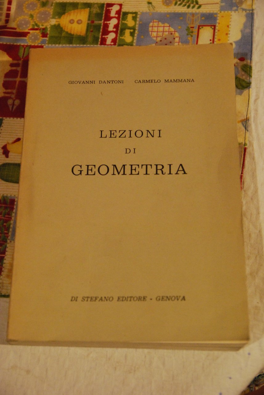 lezioni di geometria