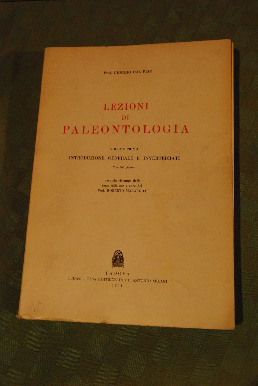 lezioni di paleontologia NUOVISSIMO
