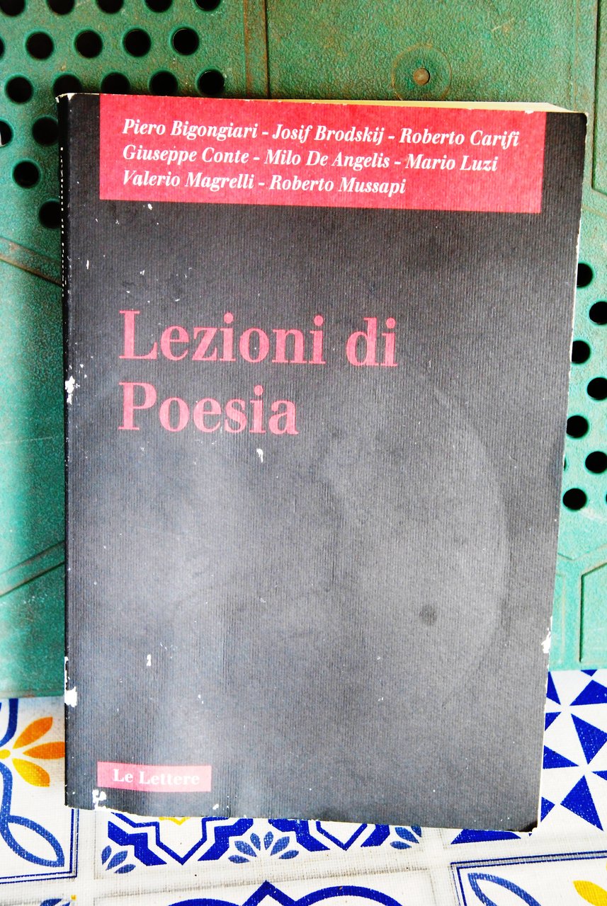 lezioni di poesia NUOVO | Immagine principale