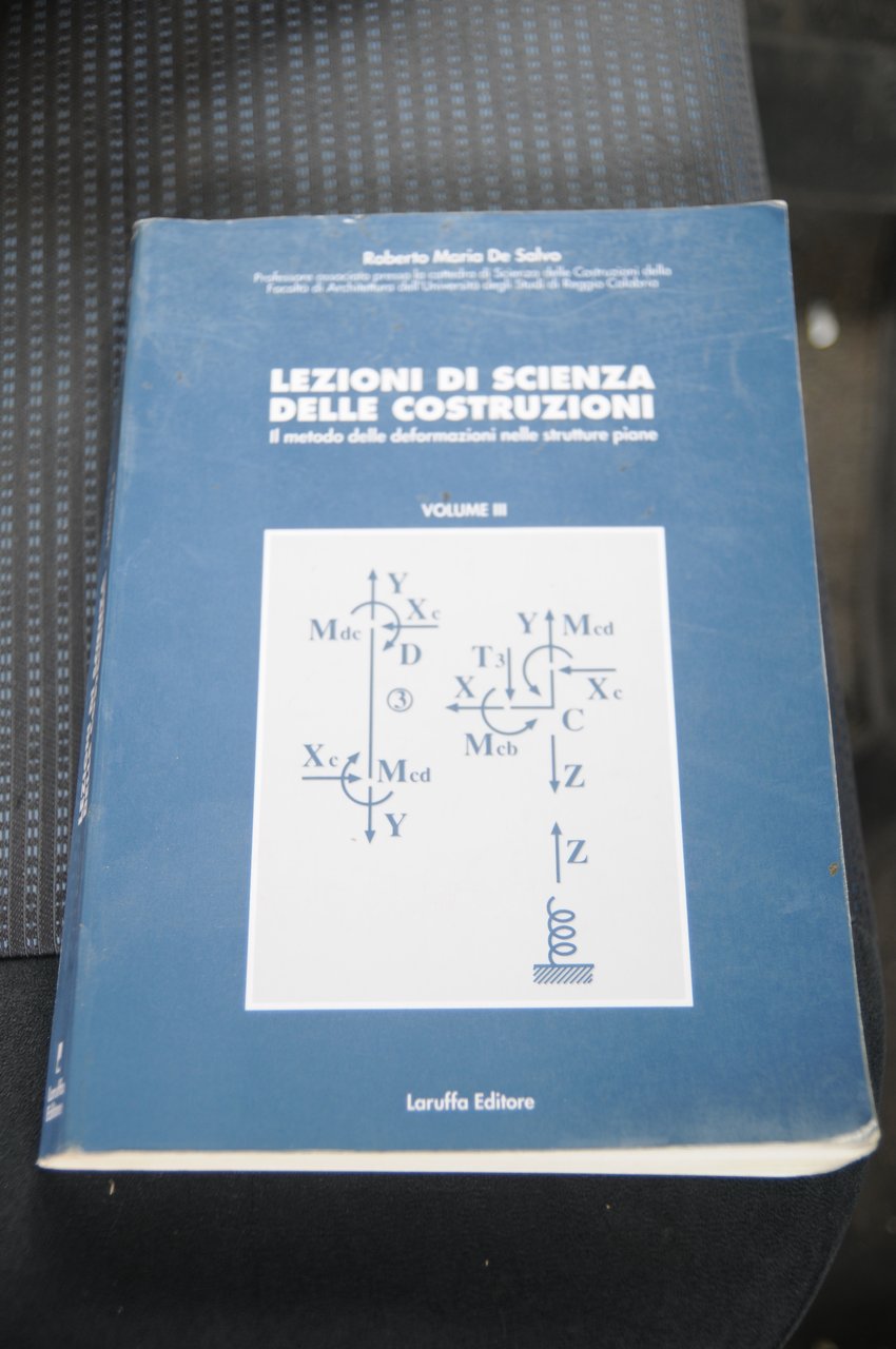 lezioni di scienza delle costruzioni vol. III | Immagine principale