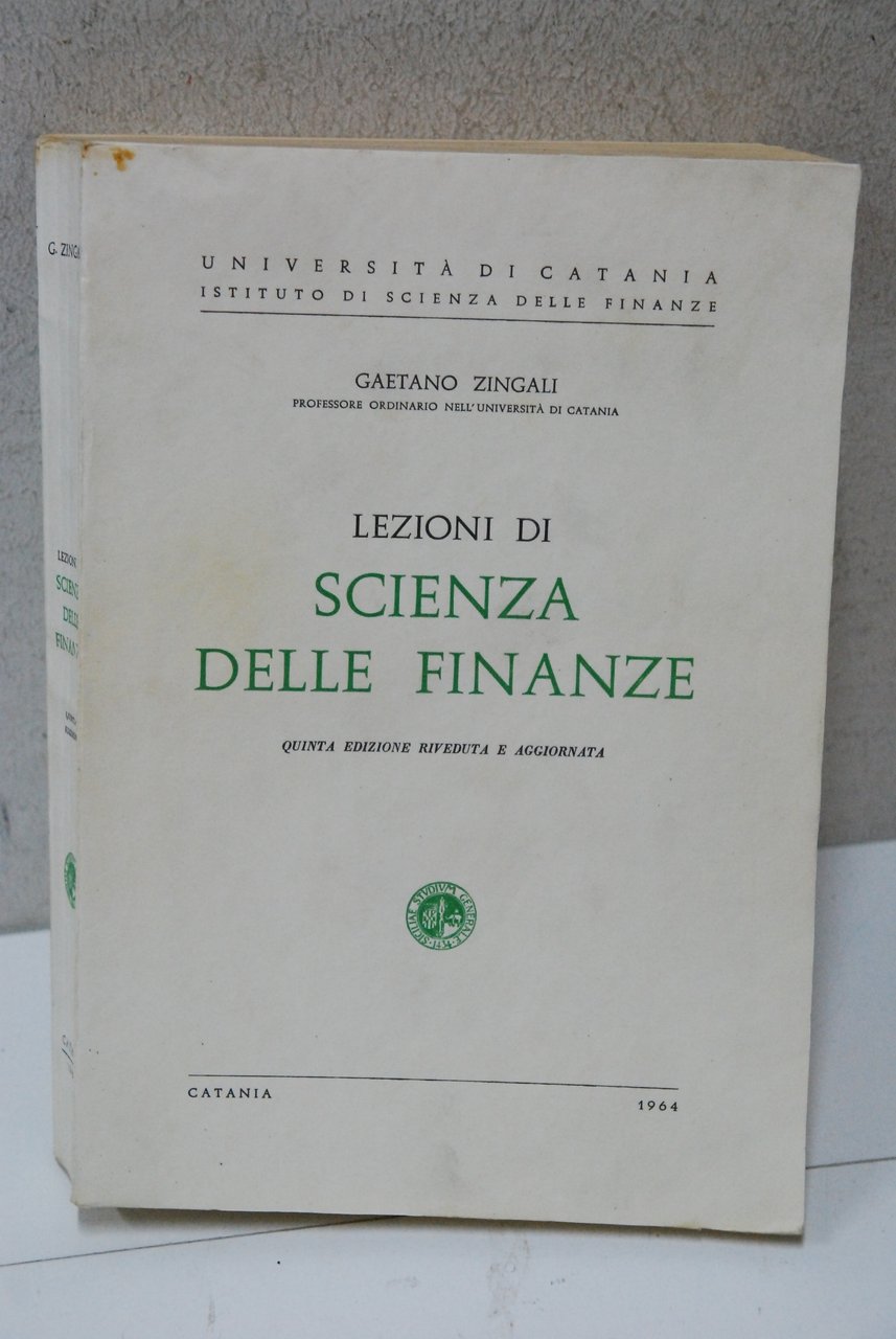 lezioni di scienza delle finanze | Immagine principale