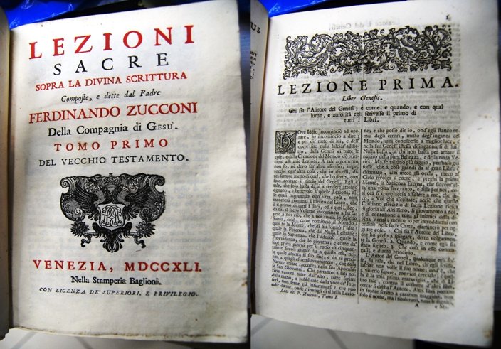 Lezioni sacre sopra la divina scrittura composte e dette dal … | Immagine principale