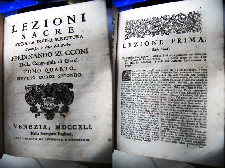lezioni sacre sopra la divina scrittura composte e dette dal … | Immagine principale