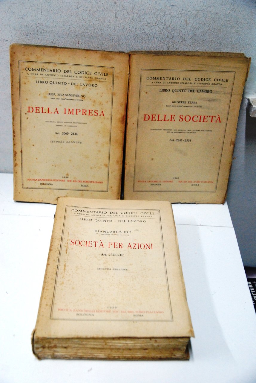 libro quinto del lavoro riva sanseverino della impresa 2060-2134 ferri …
