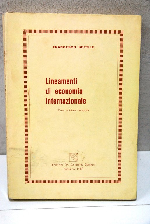 Lineamenti di economia internazionale