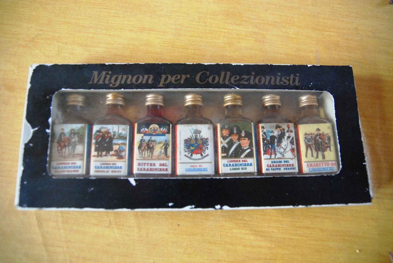 liquore bitter amaro amaretto del carabiniere NUOVI originali non sostituiti …