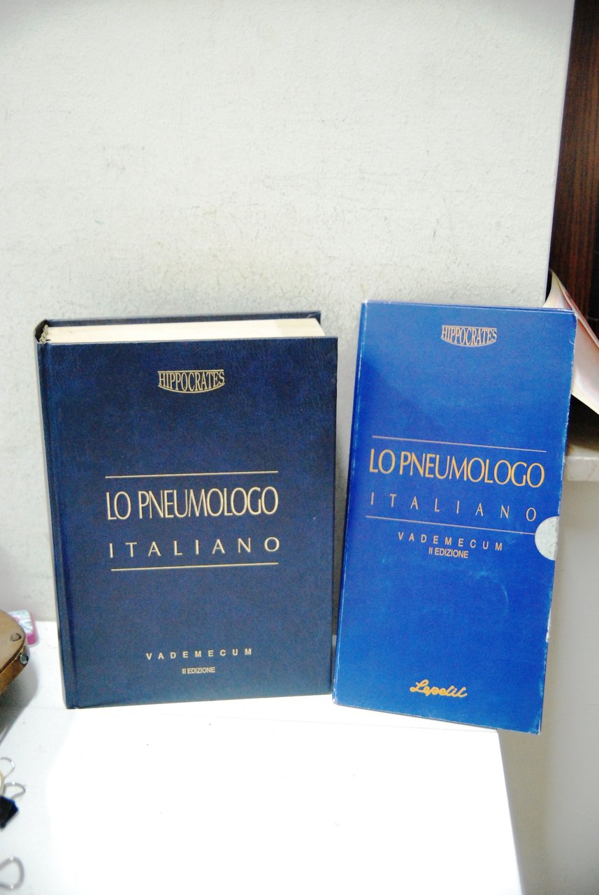 lo pneumologo italiano con supporto informatico vademecum II edizione | Immagine principale