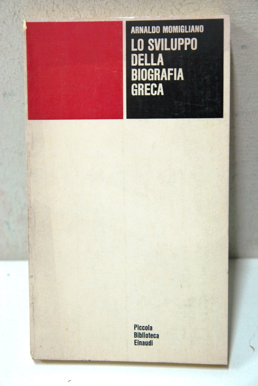 Lo sviluppo della biografia greca