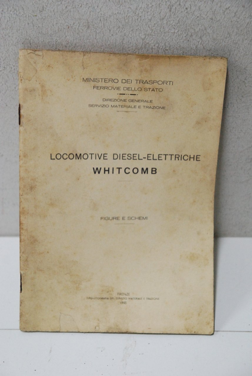 locomotive diesel elettriche whitcomb figure e schemi