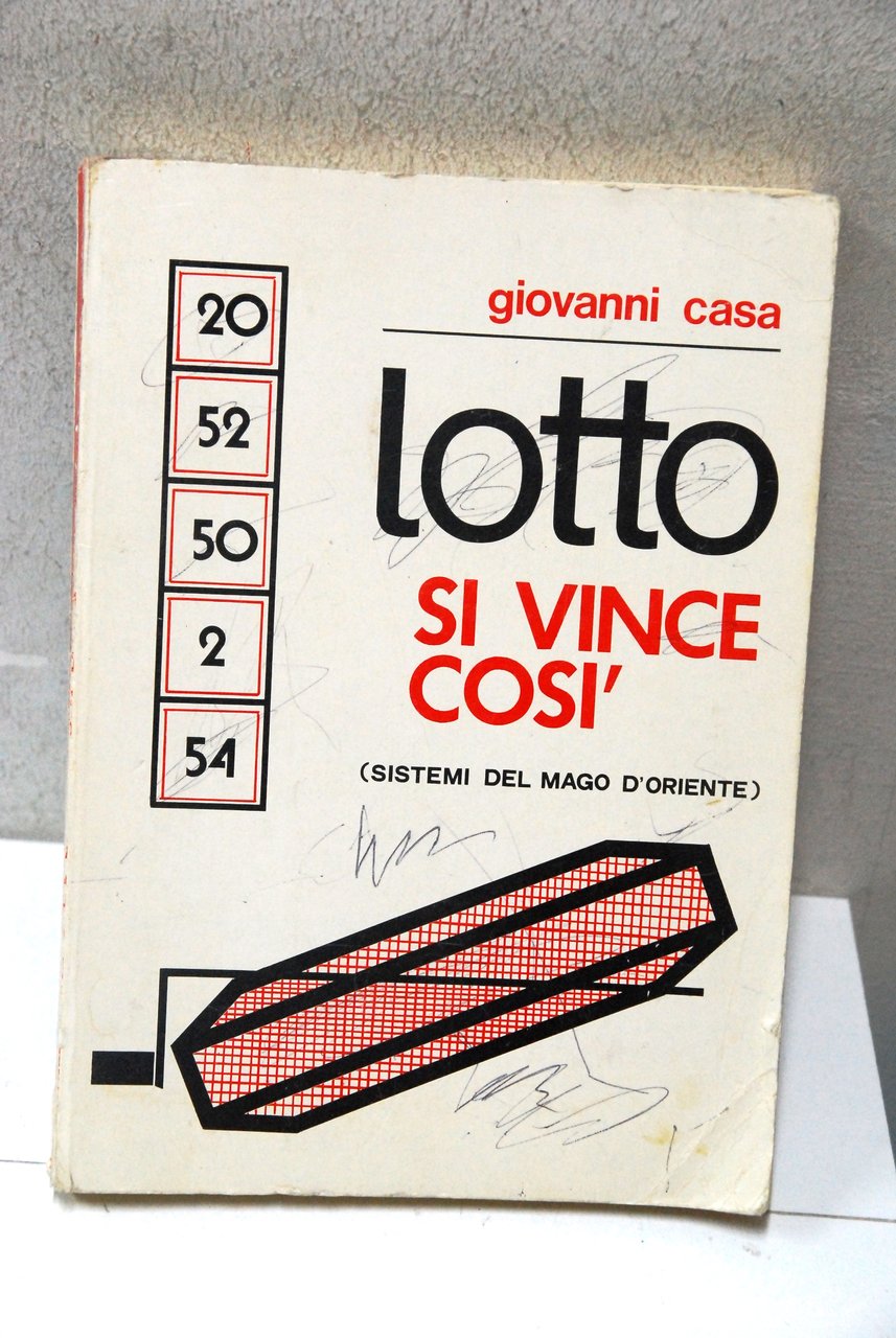 lotto si vince così cosi sistemi del mago d'oriente (qualche …