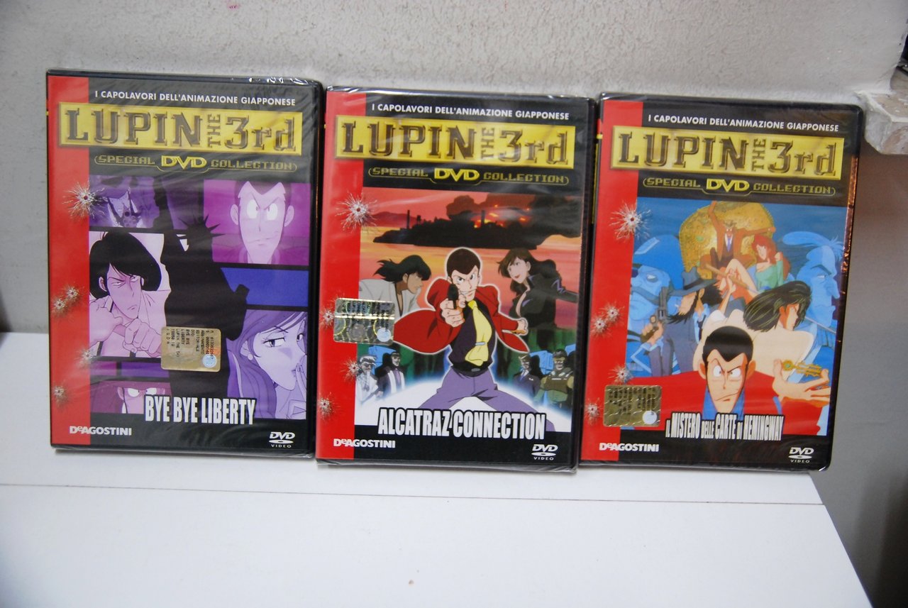 Lupin 3rd DVD ? Bye bye liberty alcatraz connection il …