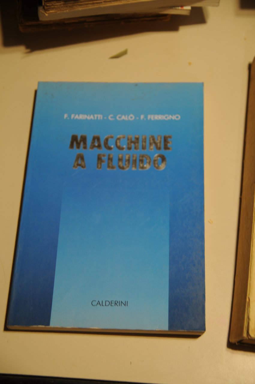 macchine a fluido NUOVISSIMO