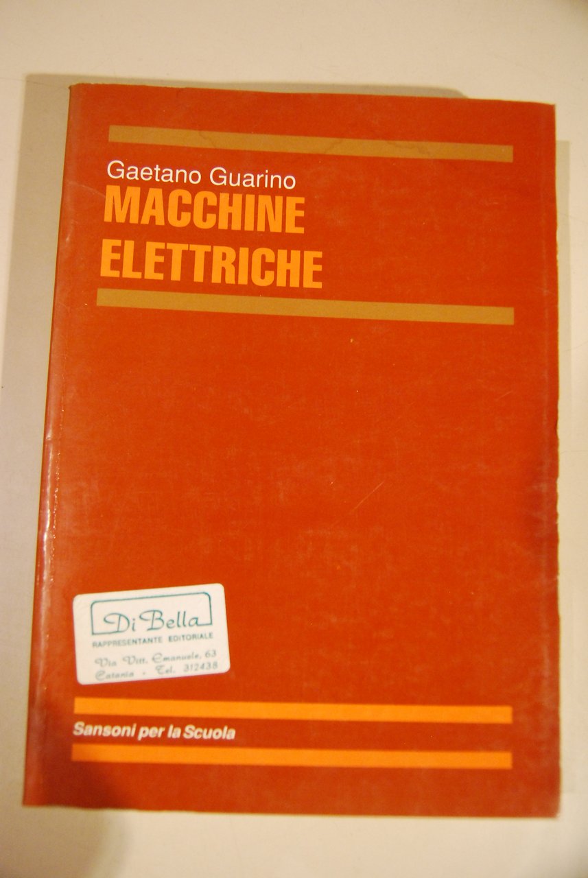macchine elettriche