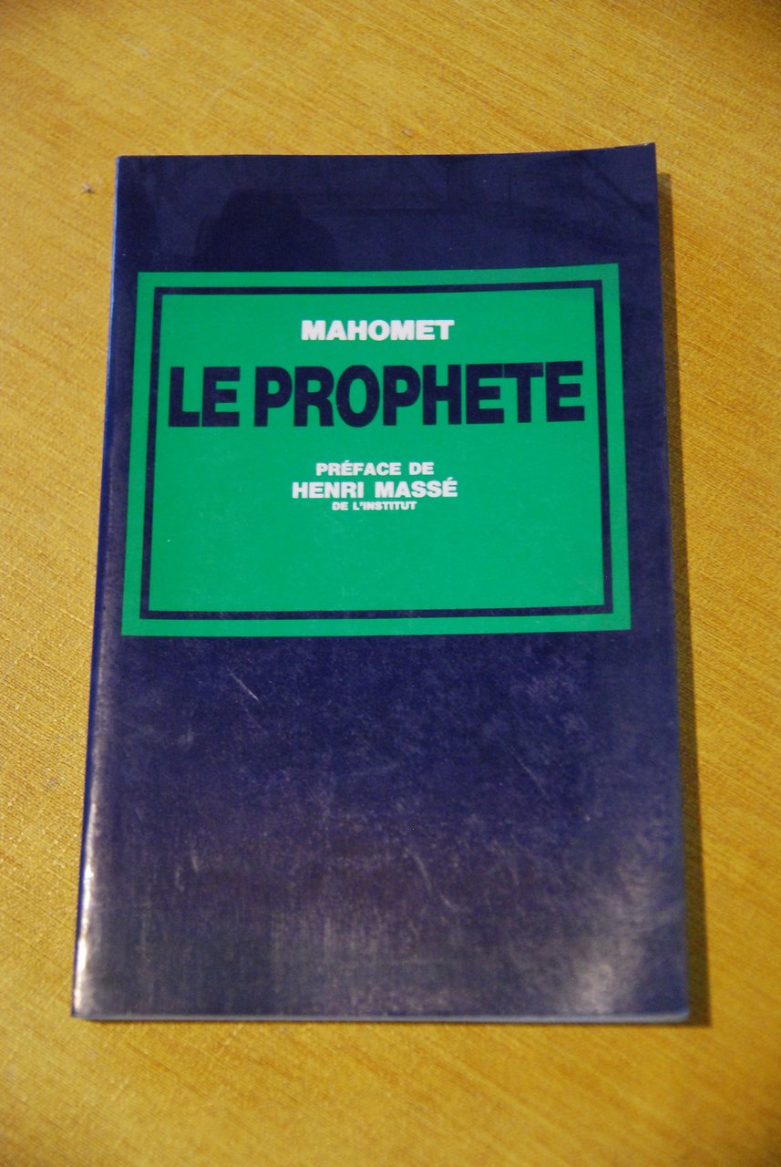 mahomet le prophete preface de henri masse' NUOVO | Immagine principale