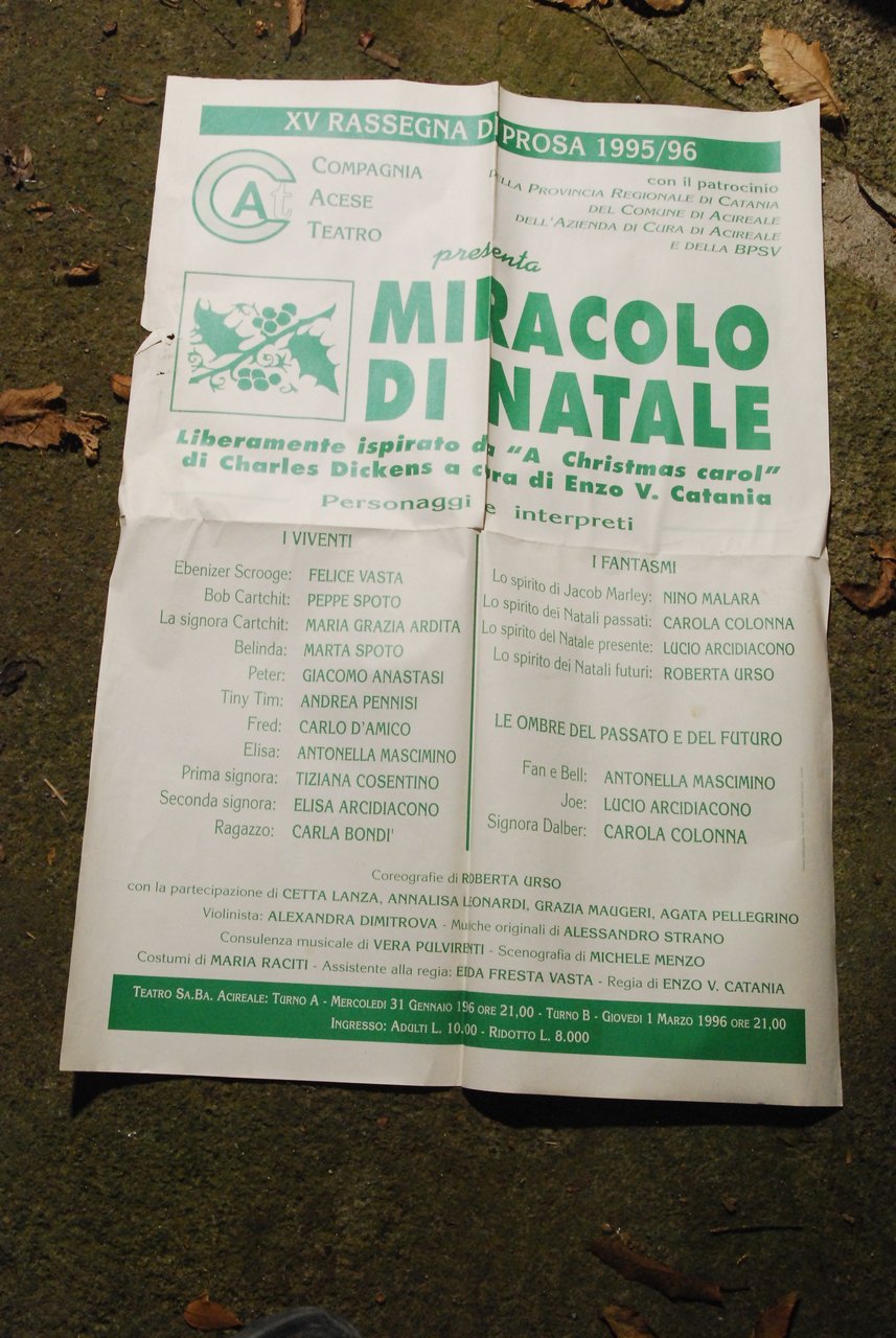 manifesto miracolo di natale