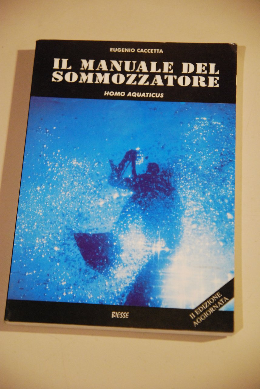 manuale del sommozzatore homo aquaticus NUOVO