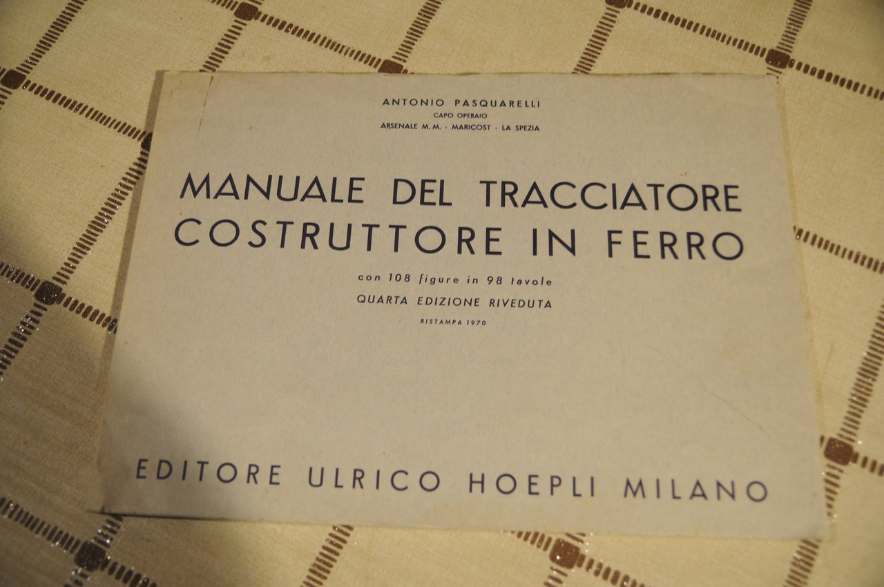 manuale del tracciatore costruttore in ferro NUOVISSIMO | Immagine principale