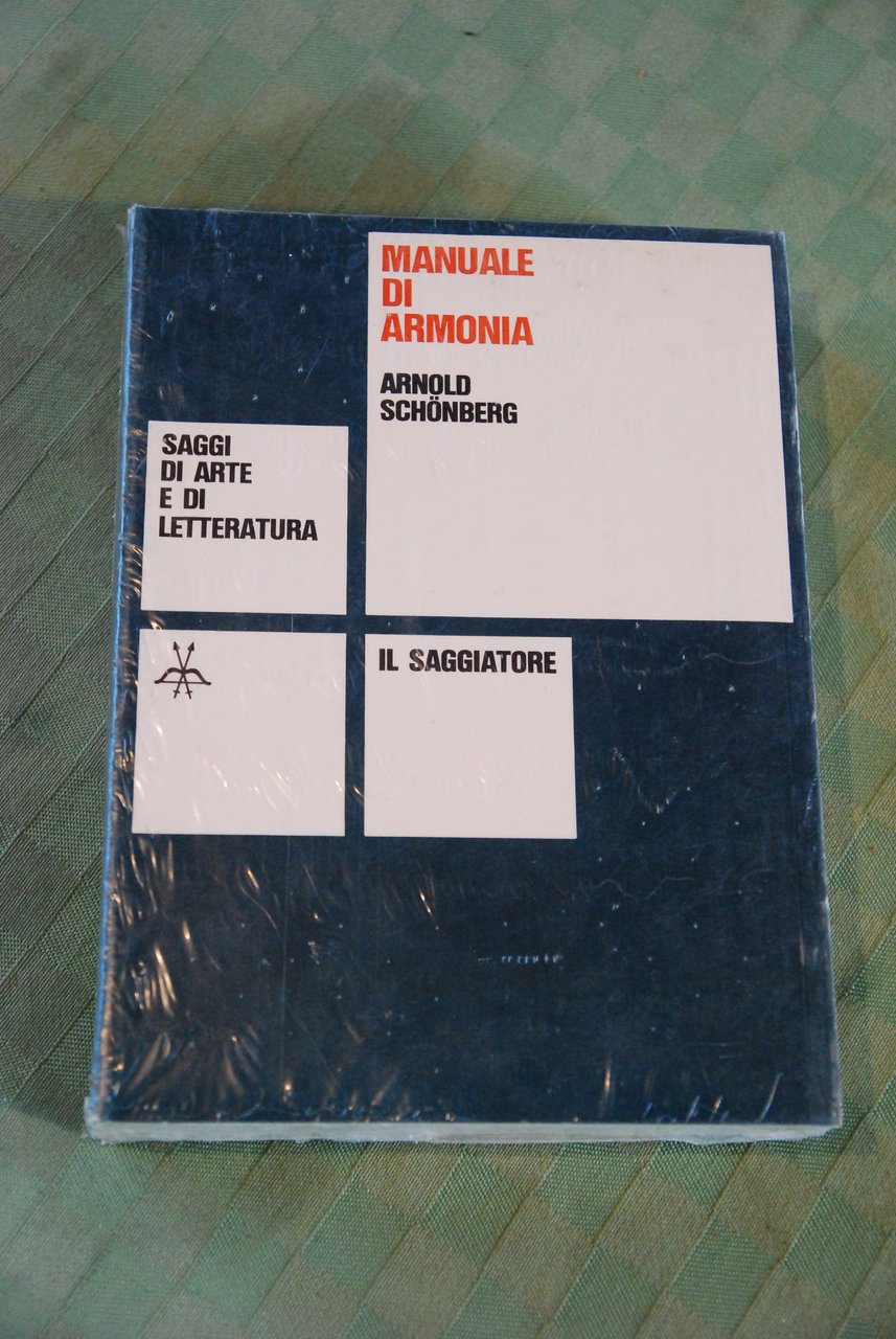 manuale di armonia NUOVISSIMO ancora col cellophane