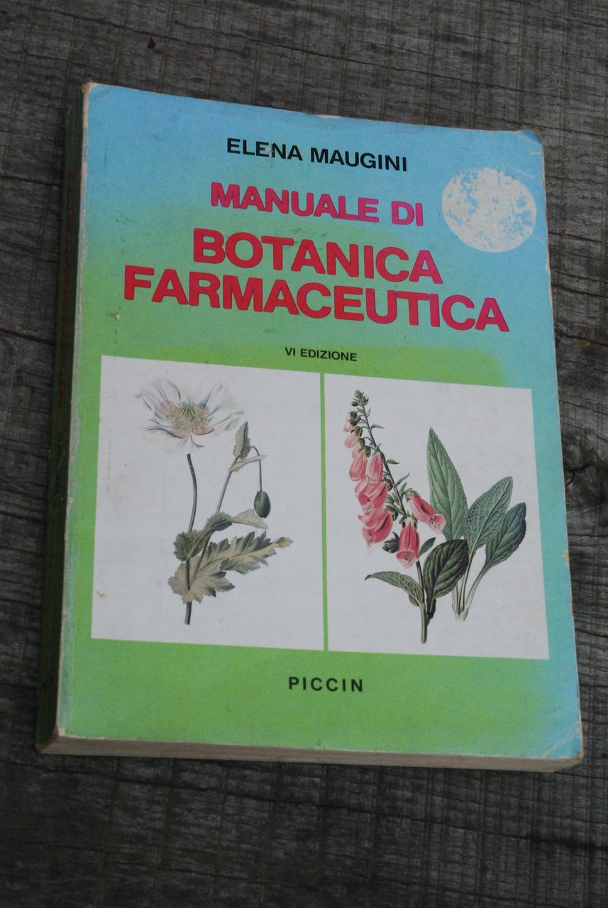 manuale di botanica farmaceutica