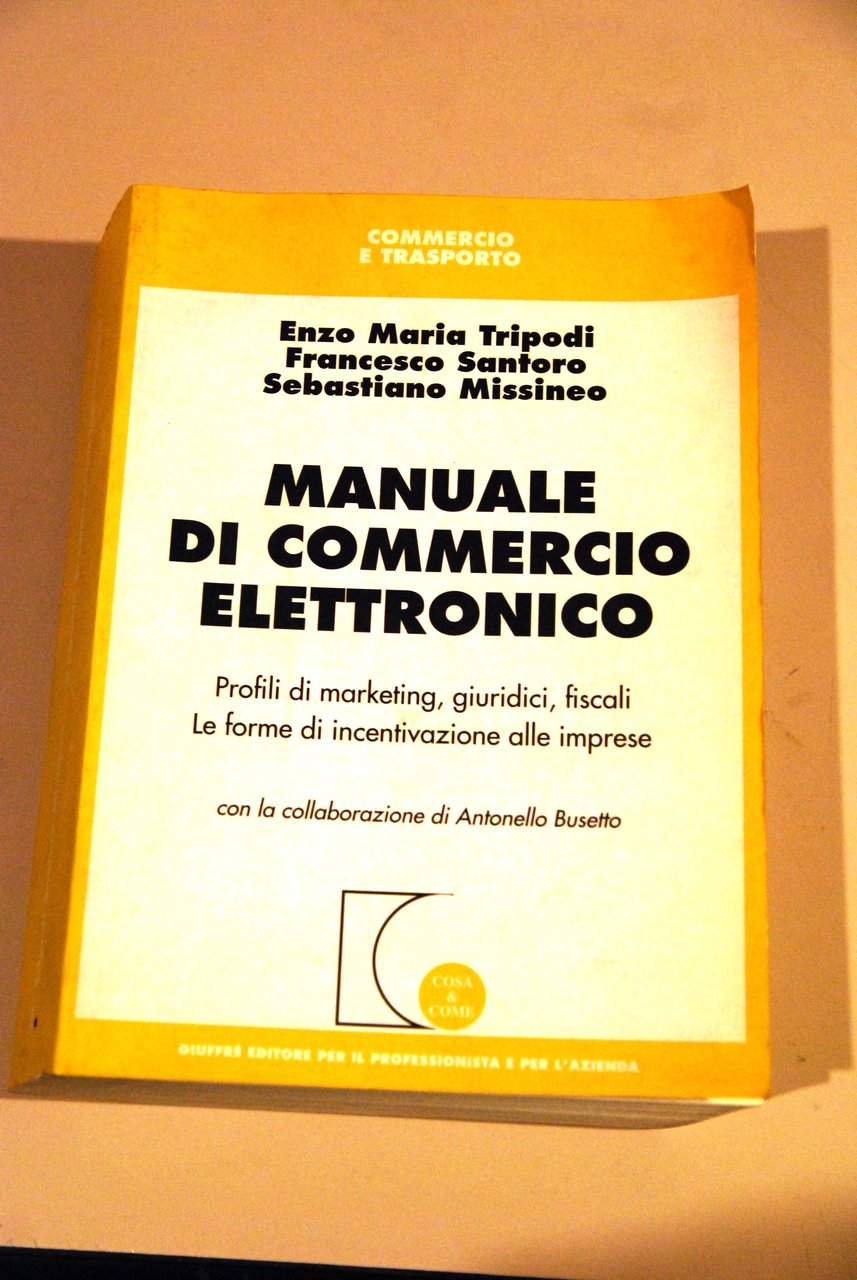 manuale di commercio elettronico