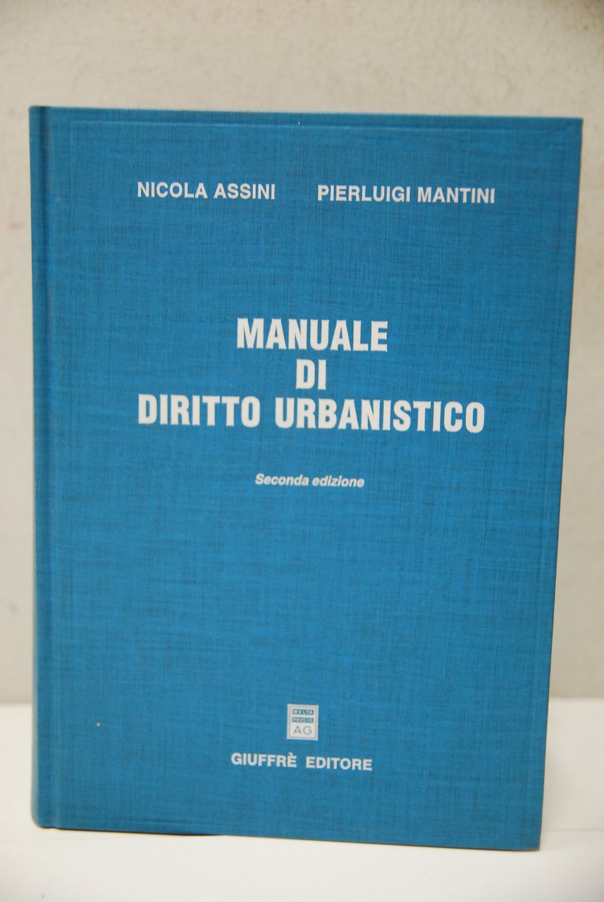 manuale di diritto urbanistico