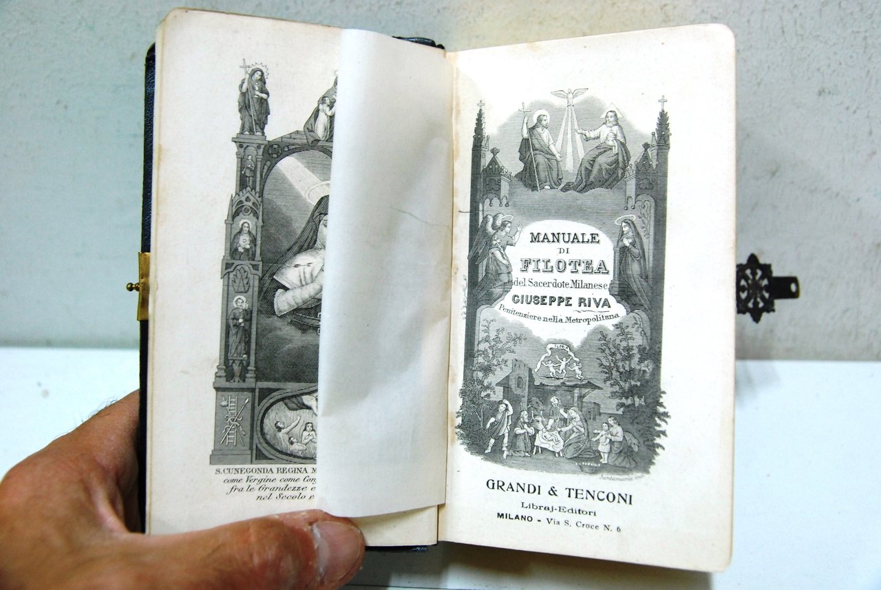 Manuale di filotea del sacerdote milanese giuseppe riva penitenziere della …