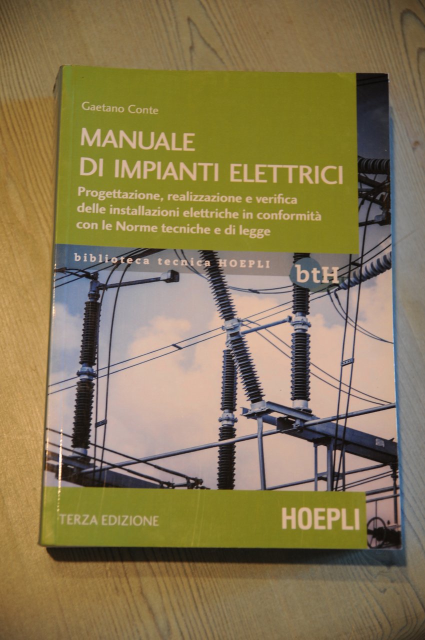 MANUALE DI IMPIANTI ELETTRICI 3 ed.