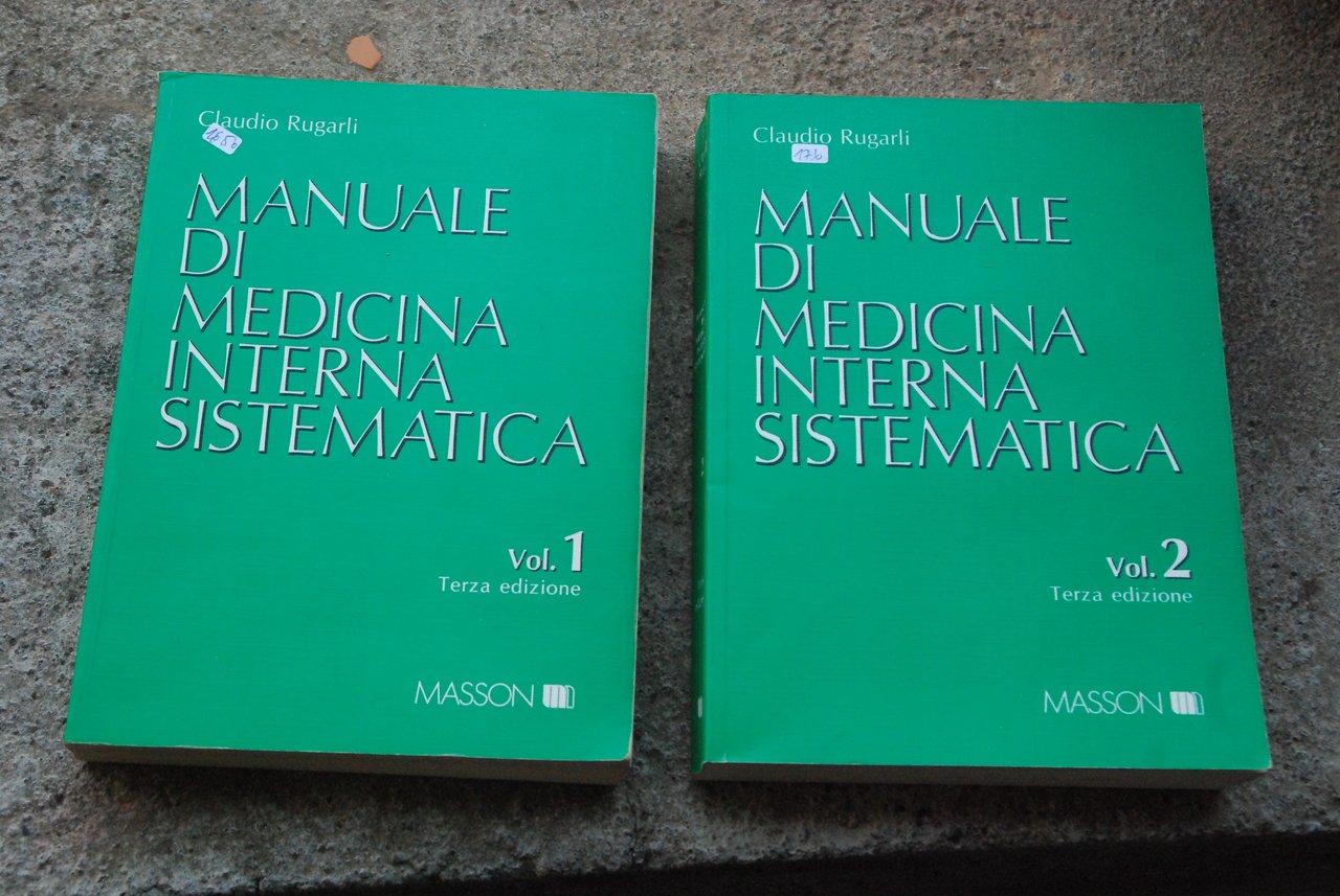 manuale di medicina interna sistematica (sottolineature con evidenziatore giallo)