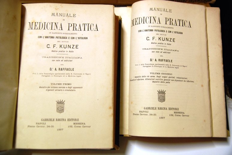 Manuale di Medicina Pratica, 2 volumi