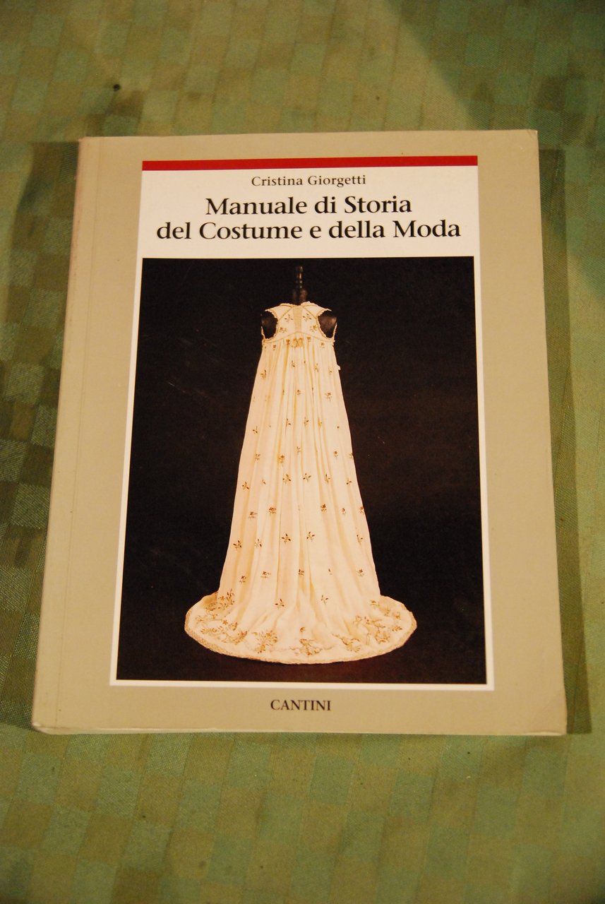 manuale di storia del costume e della moda NUOVISSIMO