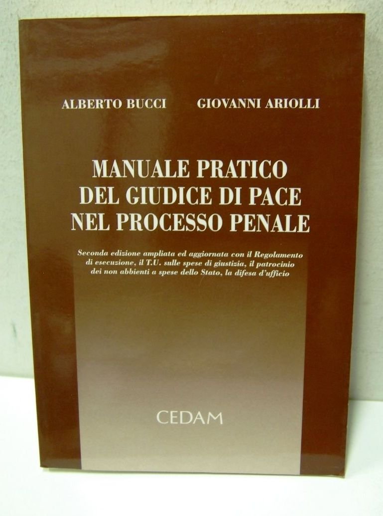 Manuale Pratico del Giudice di Pace nel Processo Penale | Immagine principale
