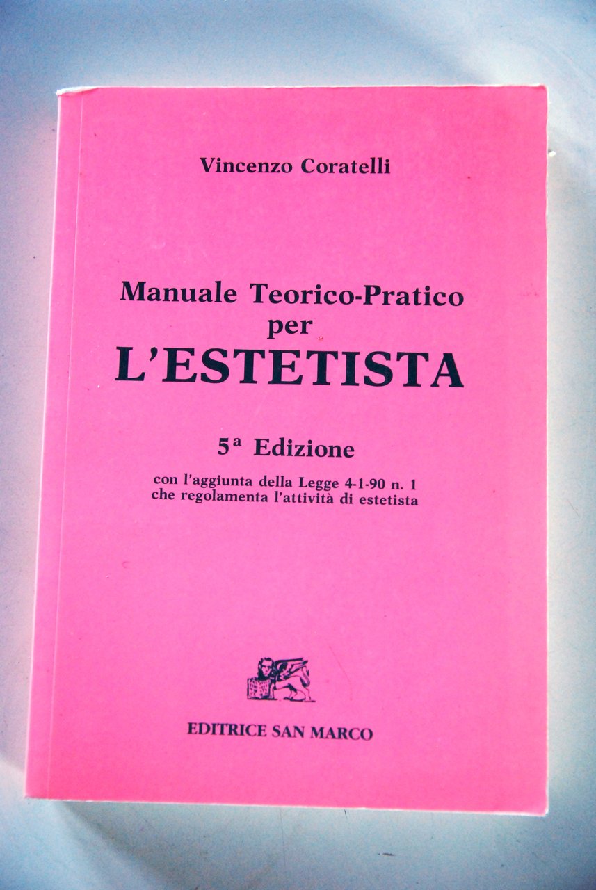 manuale teorico pratico per l'estetista NUOVO