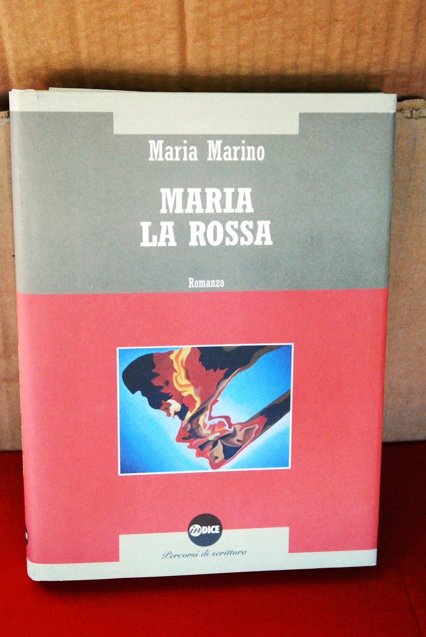 maria la rossa con dedica e firma autografa