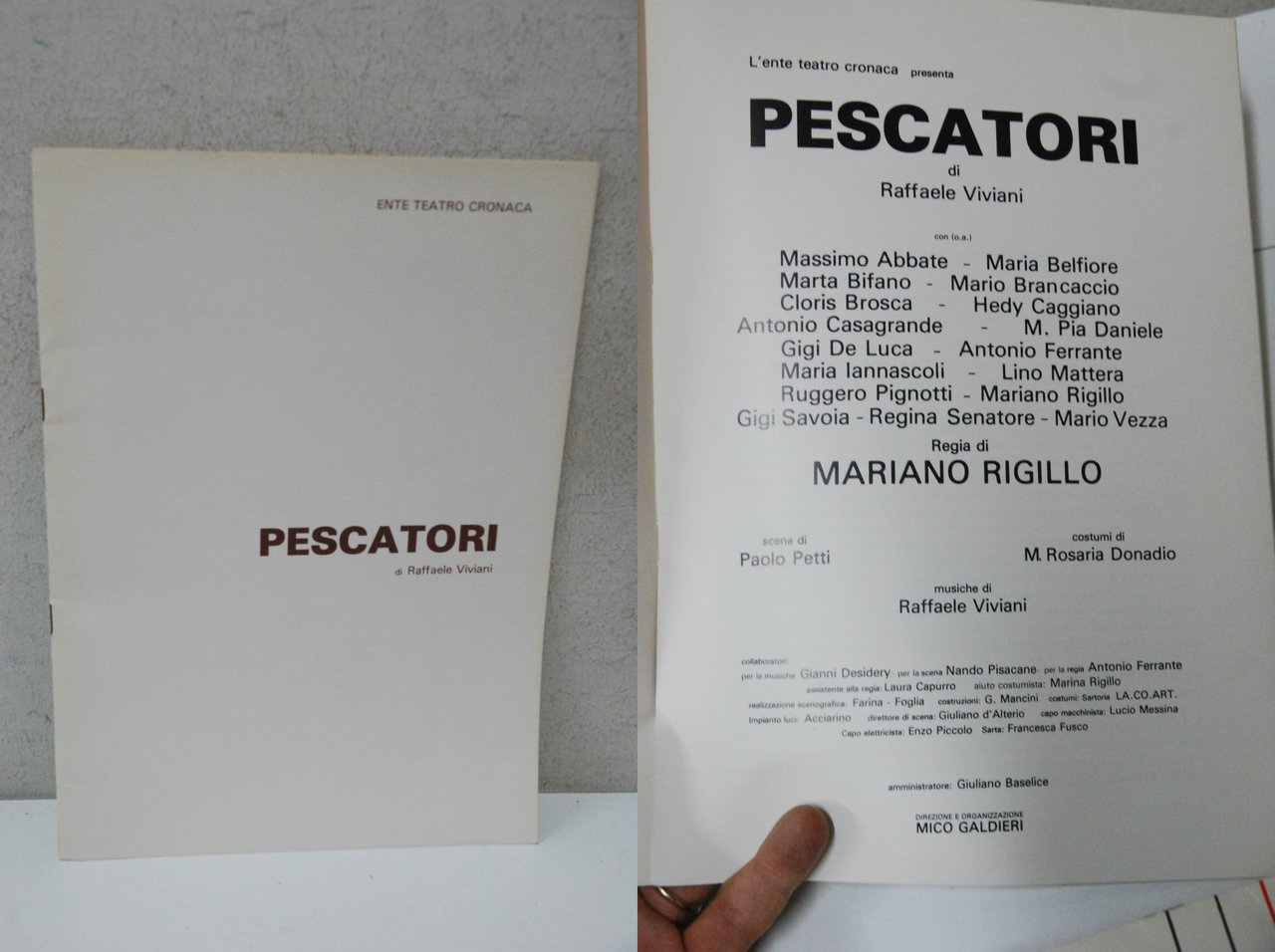 mariano rigillo massimo abbate maria belfiore etc | Immagine principale