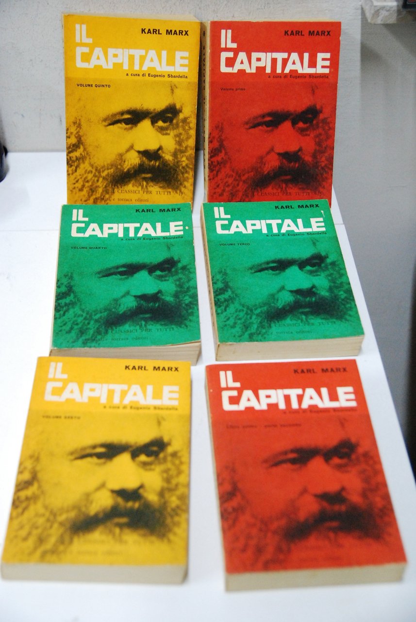 marx il capitale 6 voll. opera cpl. ottime condizioni | Immagine principale