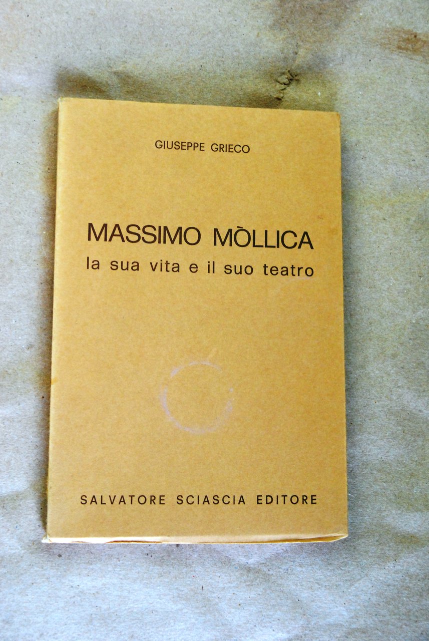 massimo mollica la sua vita e il suo teatro