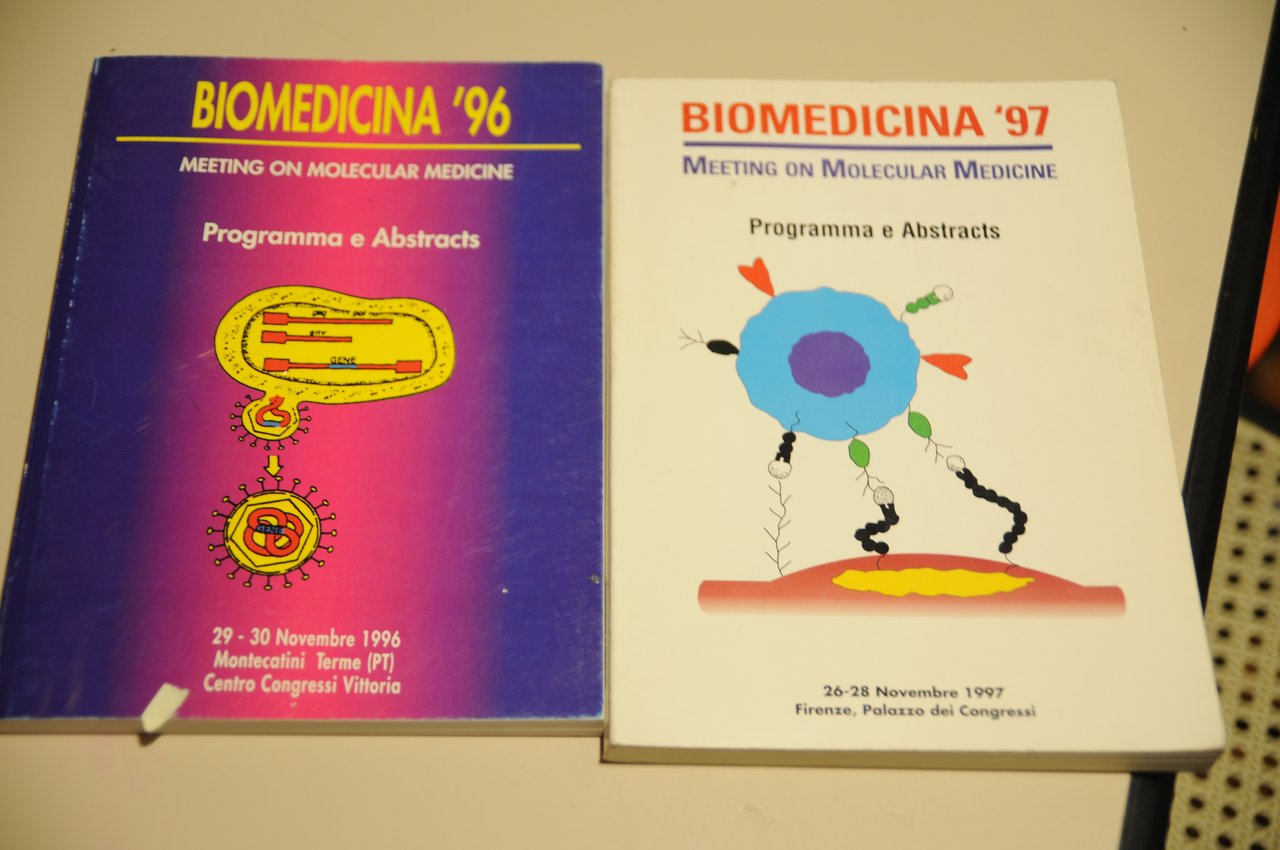 meeting on molecular medicine 96 e 97 due voll. NUOVI