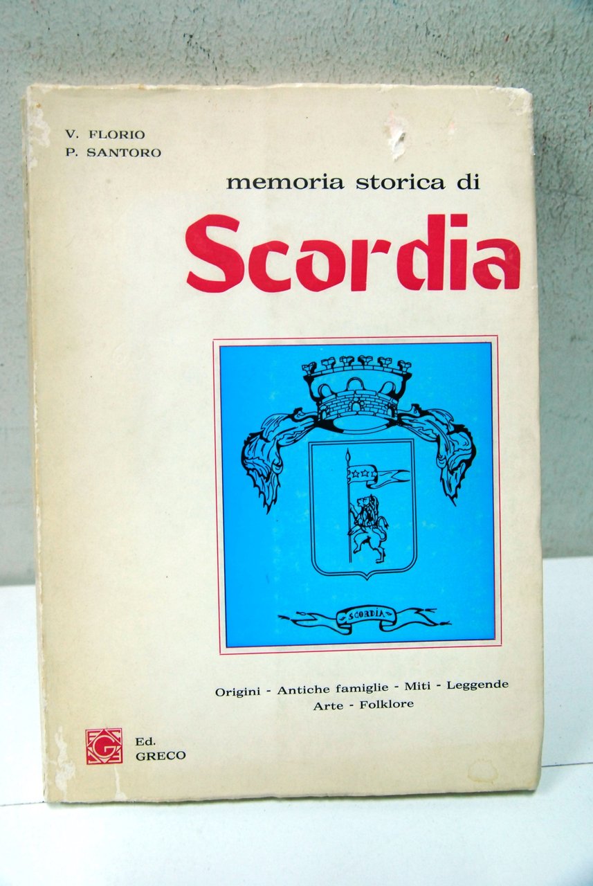 Memoria storica di scordia