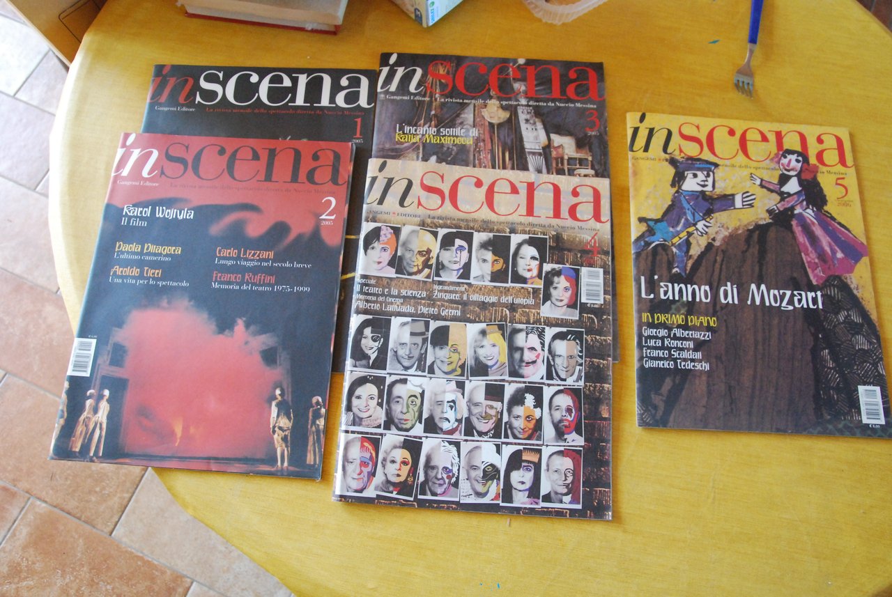 mensile dello spettacolo diretta da nuccio messina numeri 1,2,3,4,5 NUOVI | Immagine principale