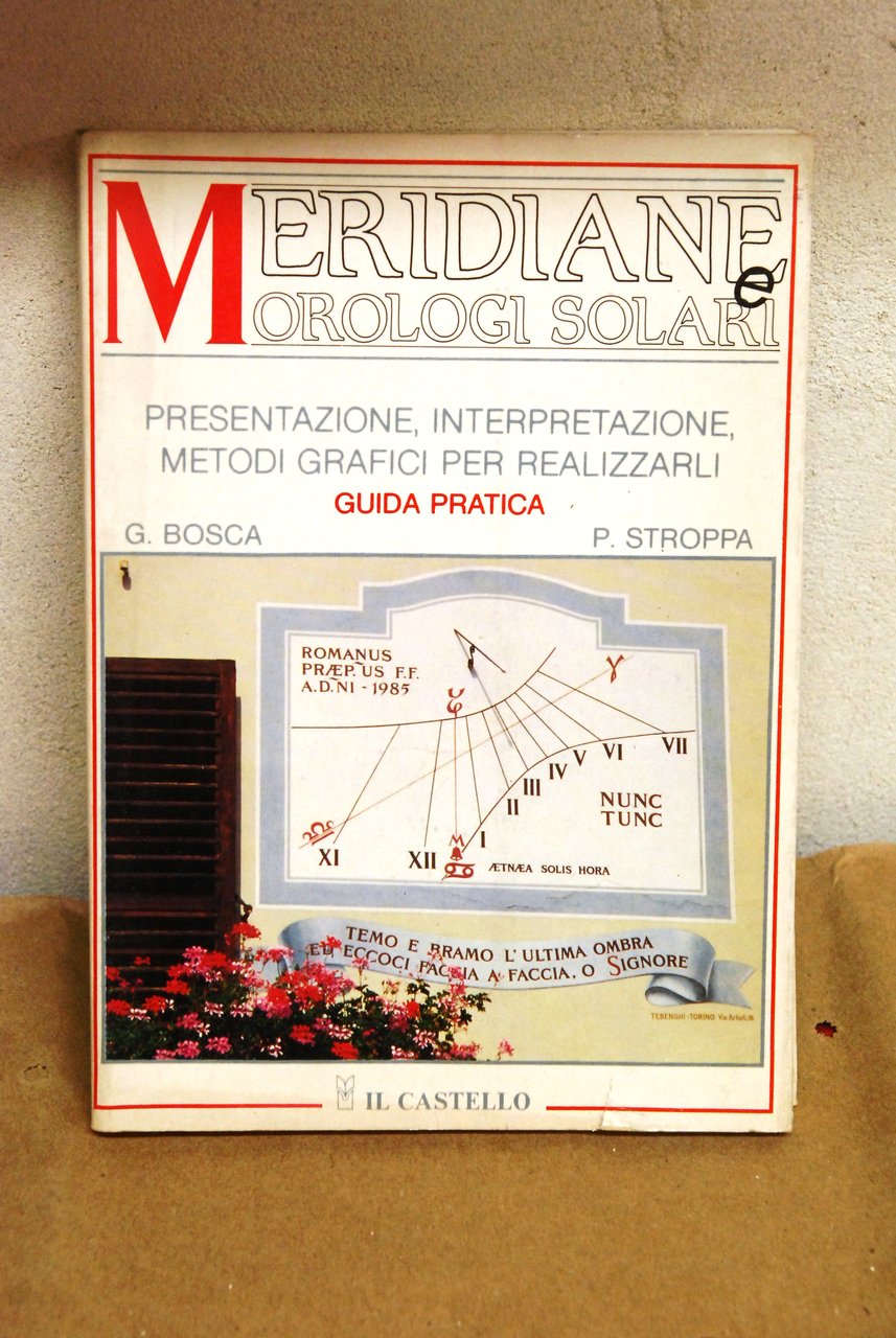 meridiane e orologi solari guida pratica NUOVO