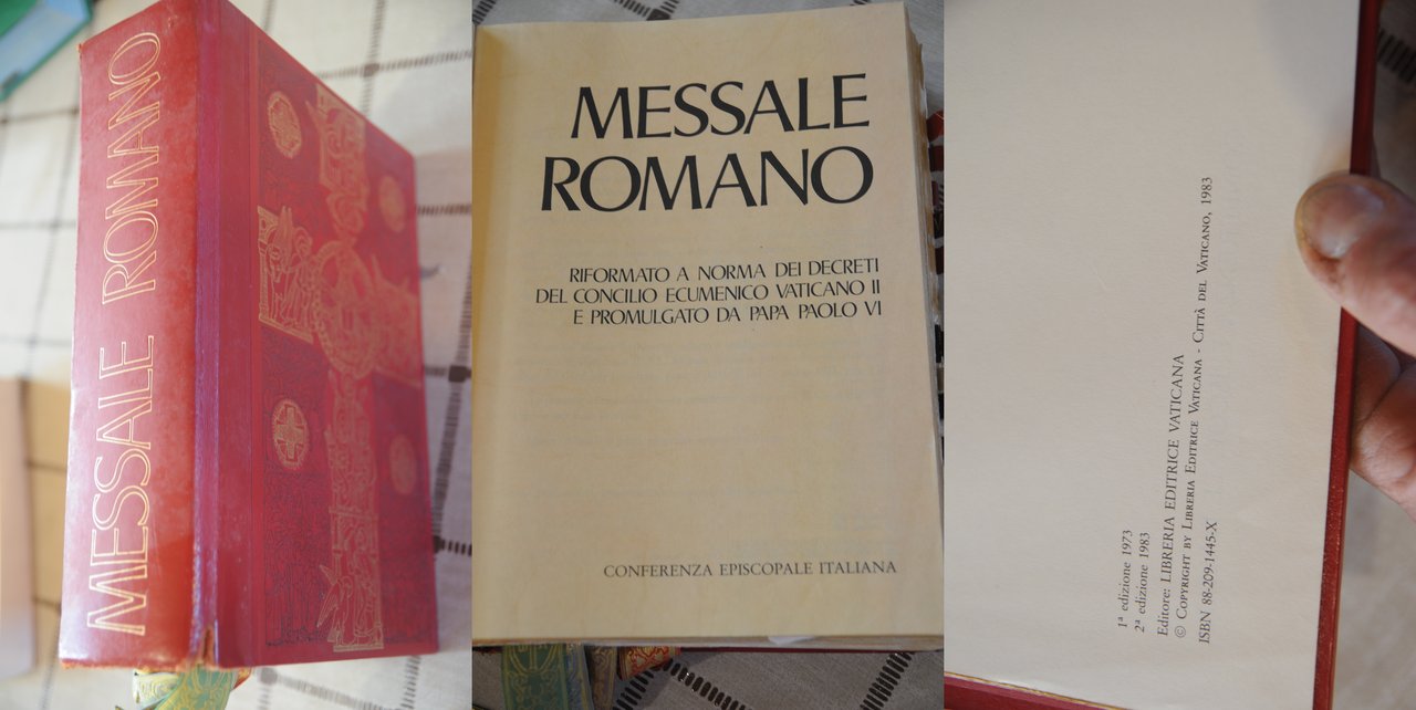 MESSALE ROMANO riformato a norma dei decreti del concilio vaticano … | Immagine principale