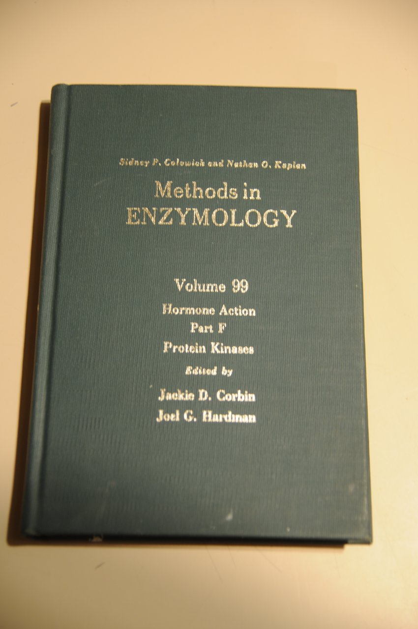 methods in enzymology volume 99 hormone action NUOVISSIMO