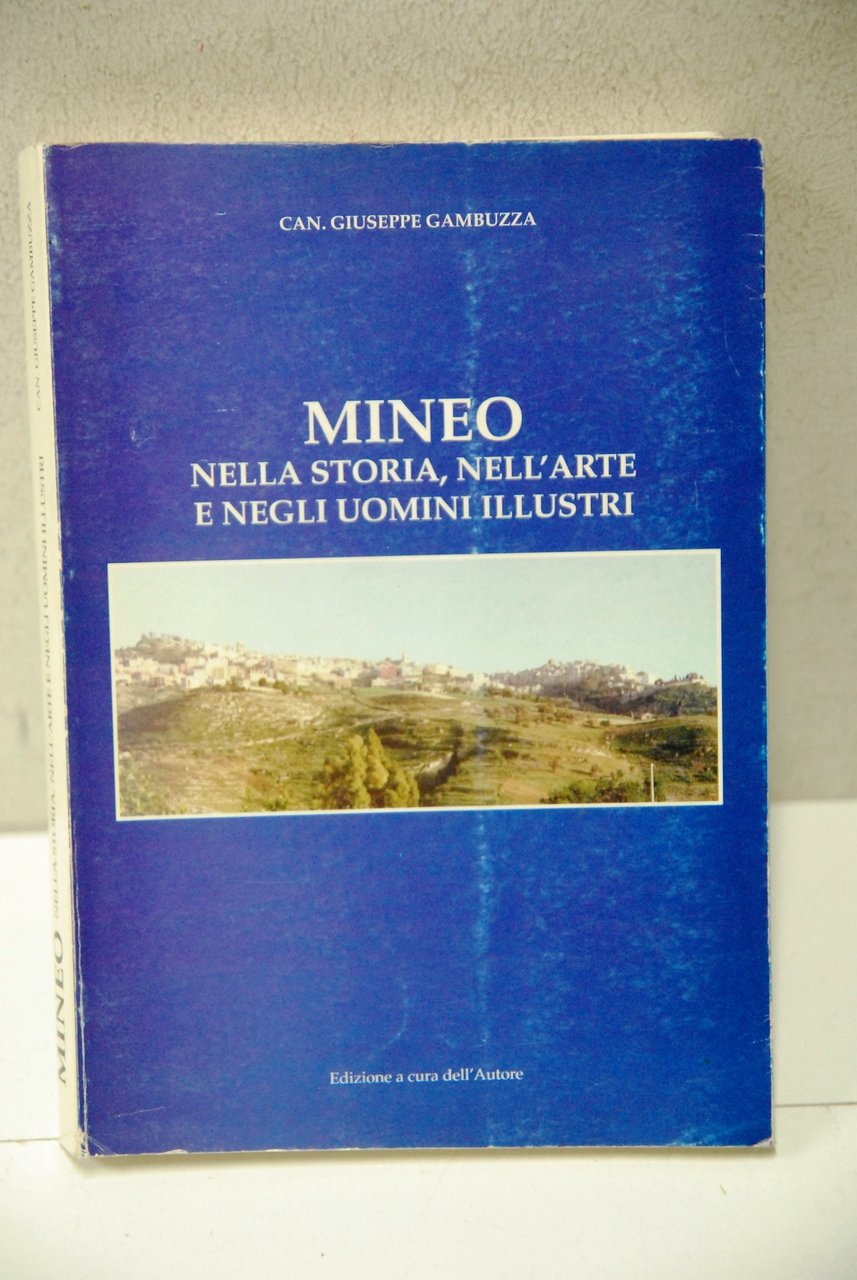 mineo nella storia nell'arte e negli uomini illustri 1 ediz. …