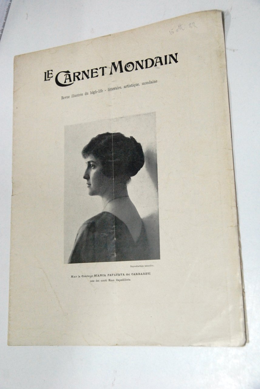 mme la comtesse bianca papafava dei carraresi nee dei conti …