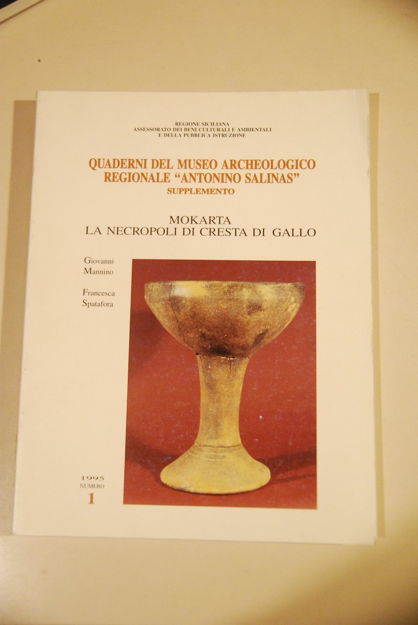 mokarta la necropoli di cresta di gallo