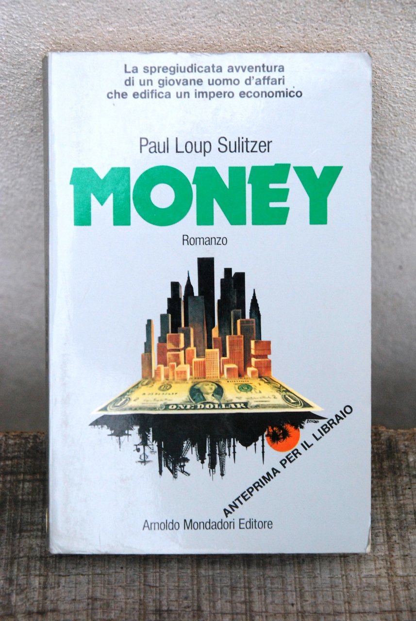 money anteprima per il libraio