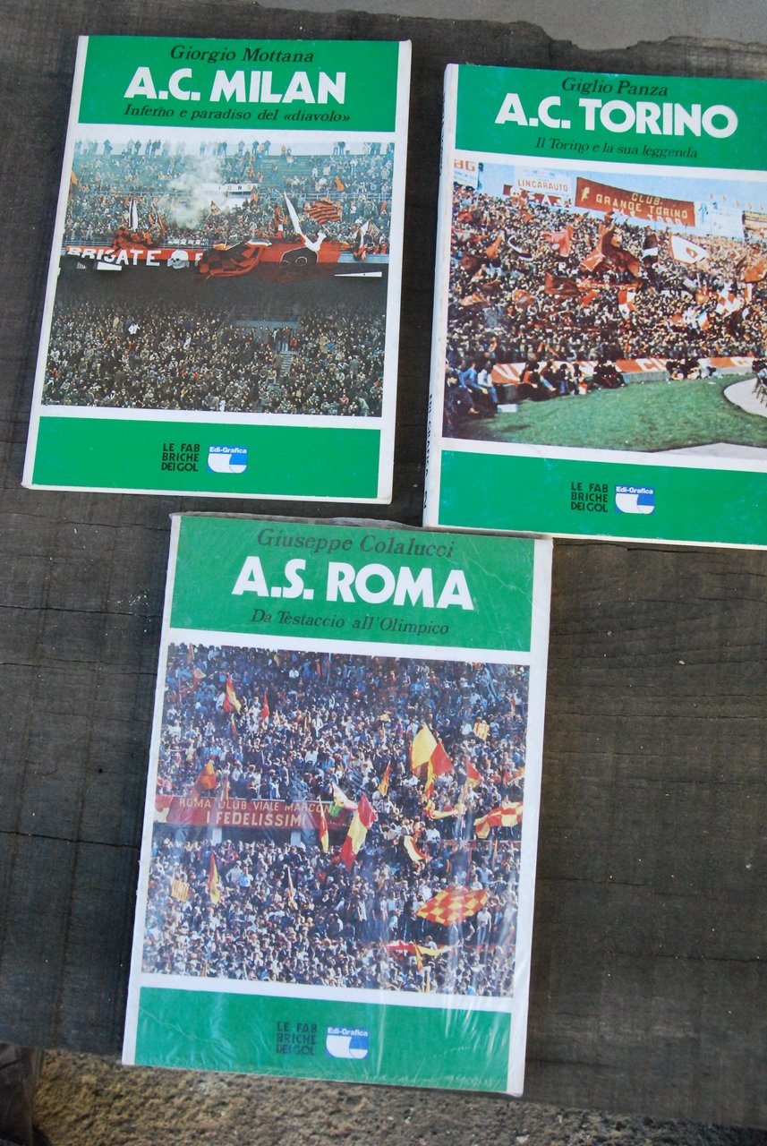 2 voll. mottana milan torino colalucci (roma è stato venduto) …